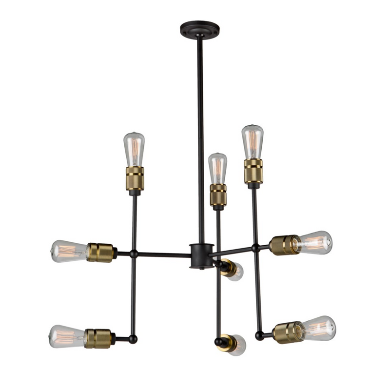 Artcraft Lighting Jersey 9-Light Chandelier AC10589VB