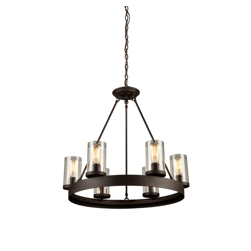 Artcraft Lighting Menlo Park 6-Light Chandelier AC10006