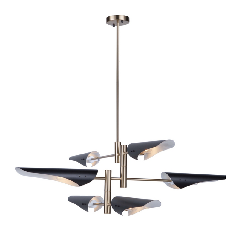 Artcraft Lighting Modern Renaissance 6-Light Chandelier AC11396