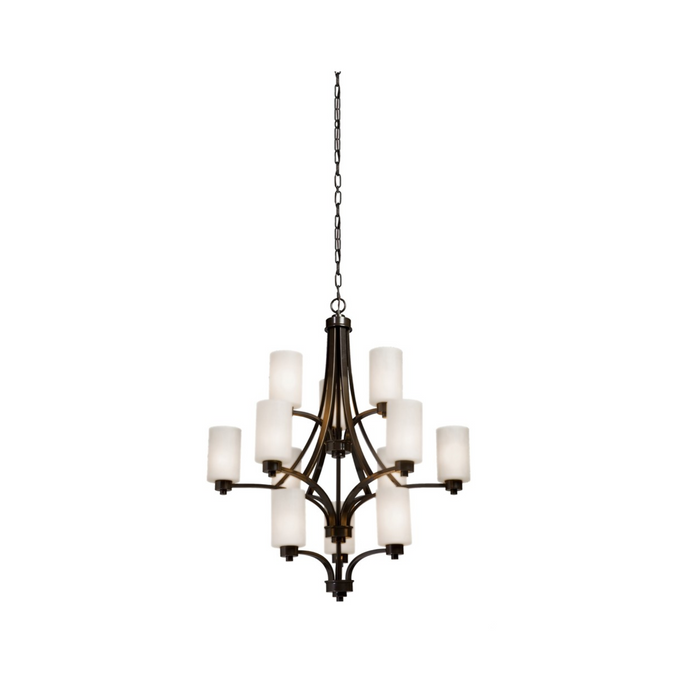 Artcraft Lighting Parkdale Collection 12 Light Chandelier AC1312WH