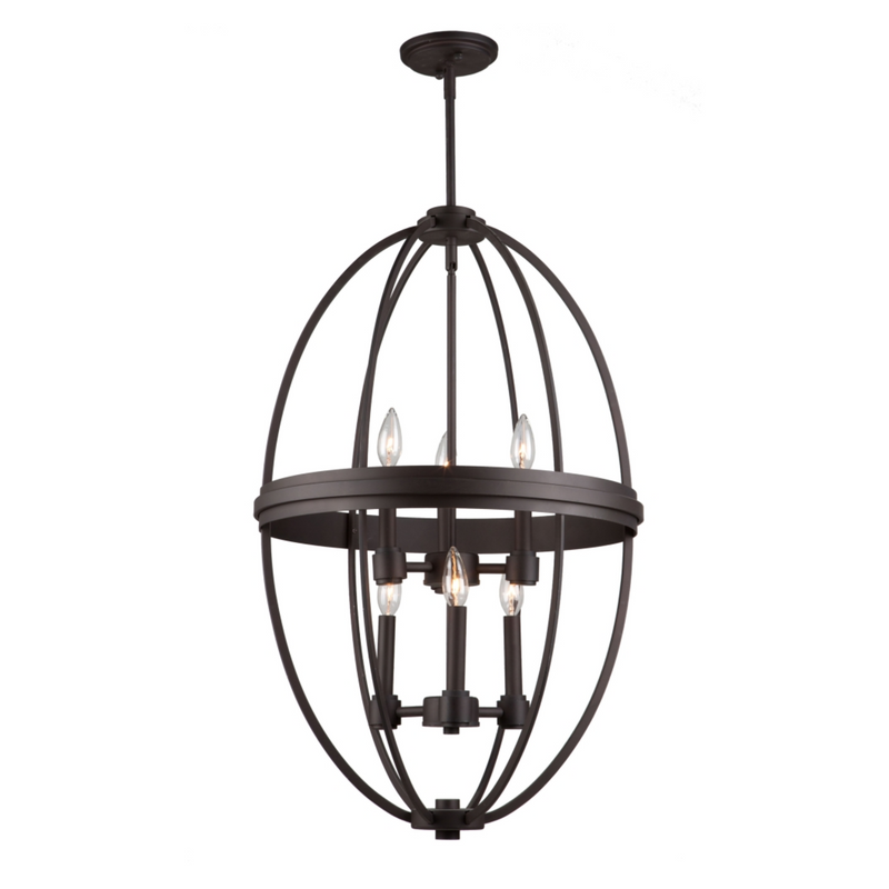 Artcraft Lighting Roxbury 6-Light Chandelier AC10696OB