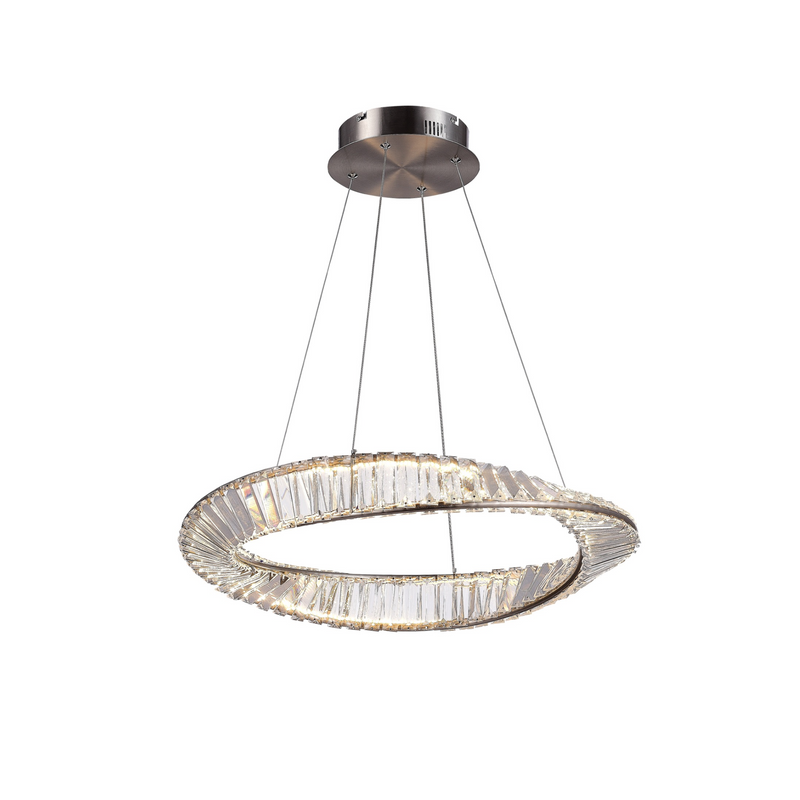 Artcraft Lighting Stella 25W LED Pendant Satin Nickel AC6720SN