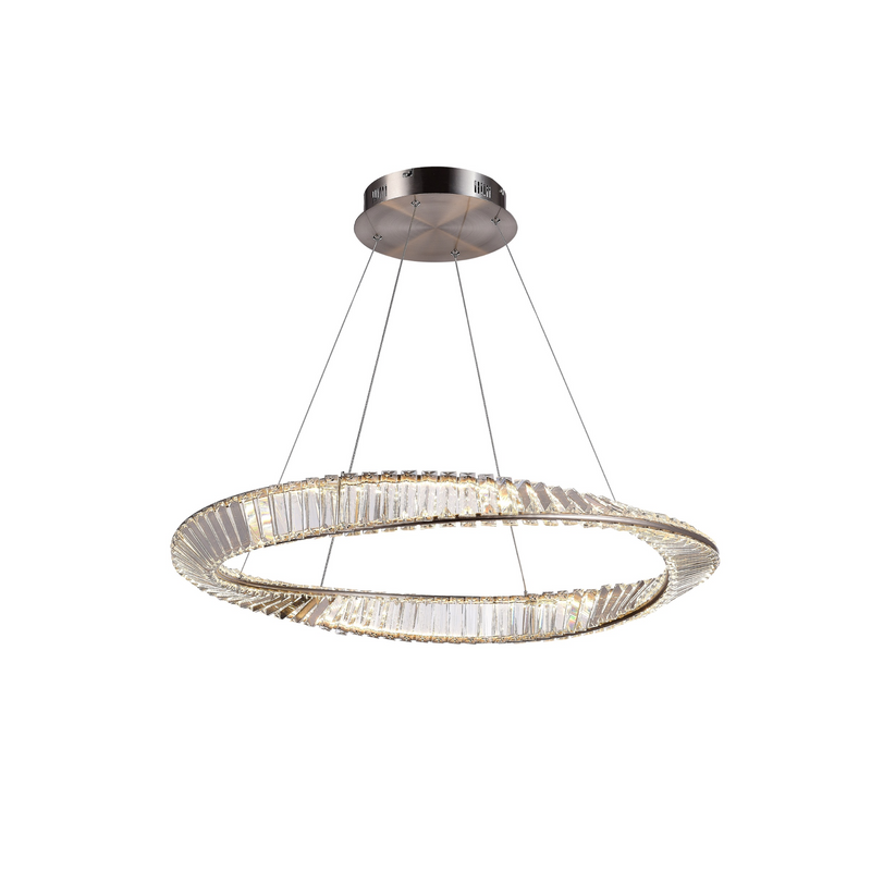 Artcraft Lighting Stella Collection Satin Nickel Pendant Light AC6721SN