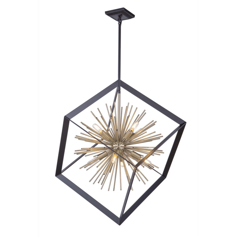 Artcraft Lighting Sunburst Collection Chandelier