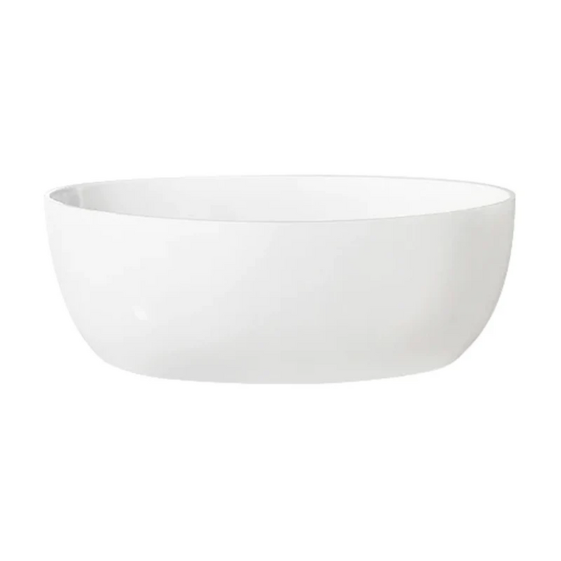 Agua Canada BRADLEY 74'' Glossy White Freestanding Bathtub