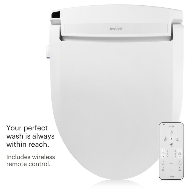 Brondell Swash DR802 Advanced Bidet Toilet Seat with Remote Control