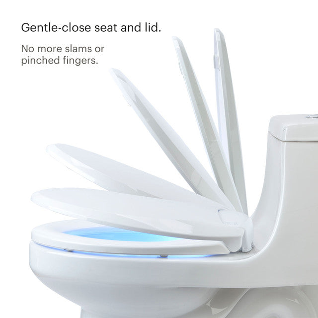 Brondell LumaWarm Heated Nightlight Toilet Seat