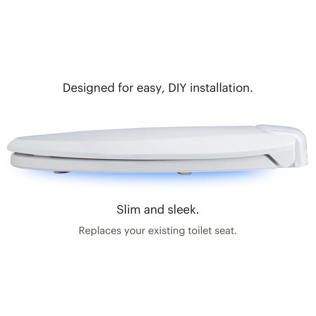 Brondell LumaWarm Heated Nightlight Toilet Seat