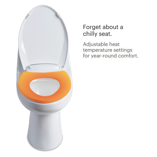 Brondell LumaWarm Heated Nightlight Toilet Seat