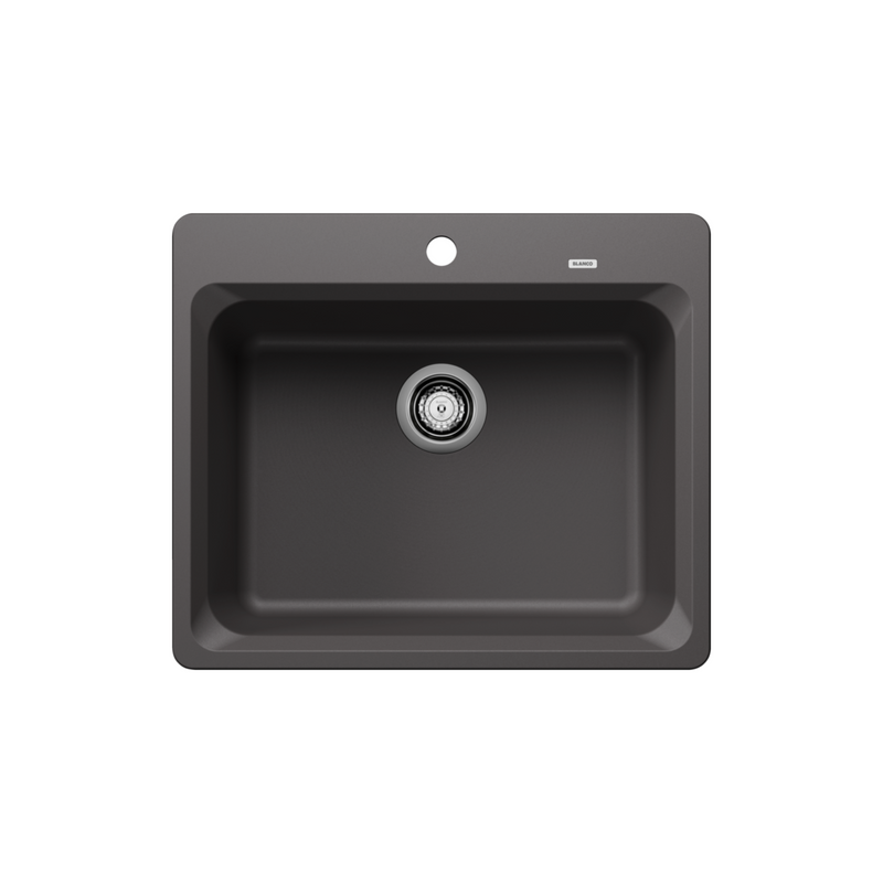 Blanco Vision Single Bowl Drop-In SILGRANIT Kitchen Sink