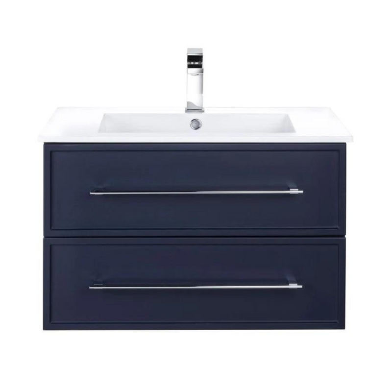 Cutler  Milano 30” Blue Wall Mount Shaker Vanity FV BLUE30MS