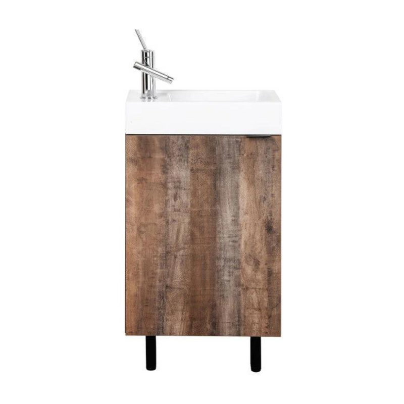 Cutler Studio 18” Space Saver Freestanding Bathroom Vanity