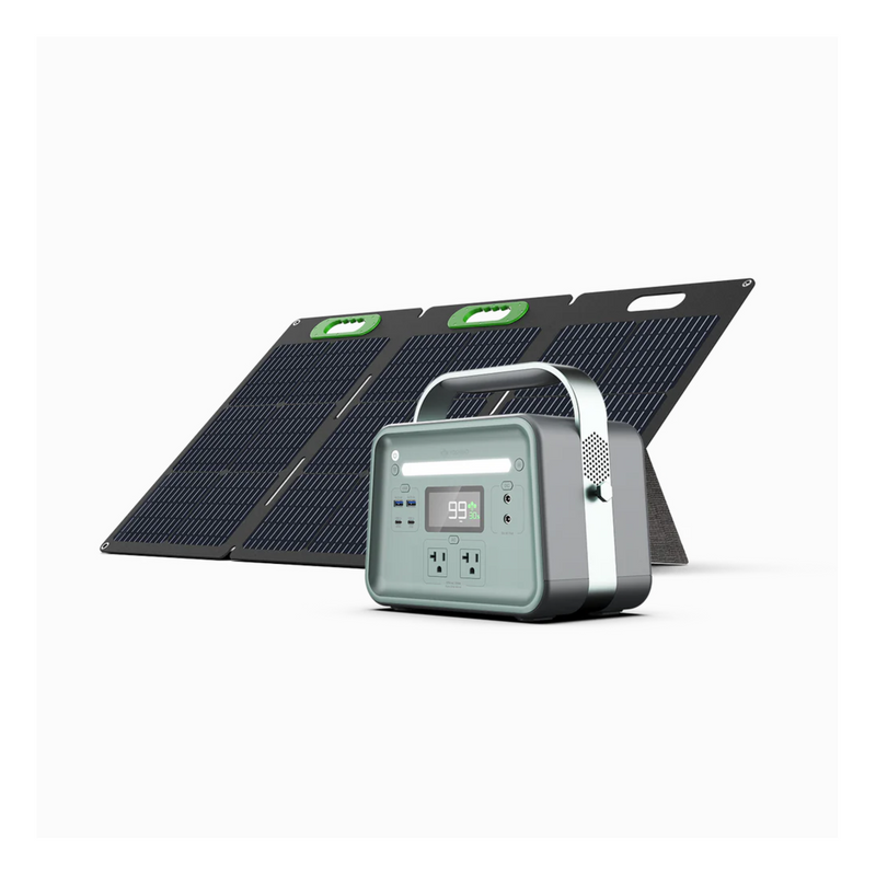Yoshino B330 Power Station with SP100 Solar Panel - DTA-K3SP11