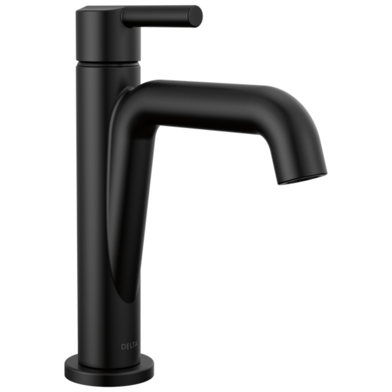 Delta NICOLI Single Handle Bathroom Faucet - Matte Black