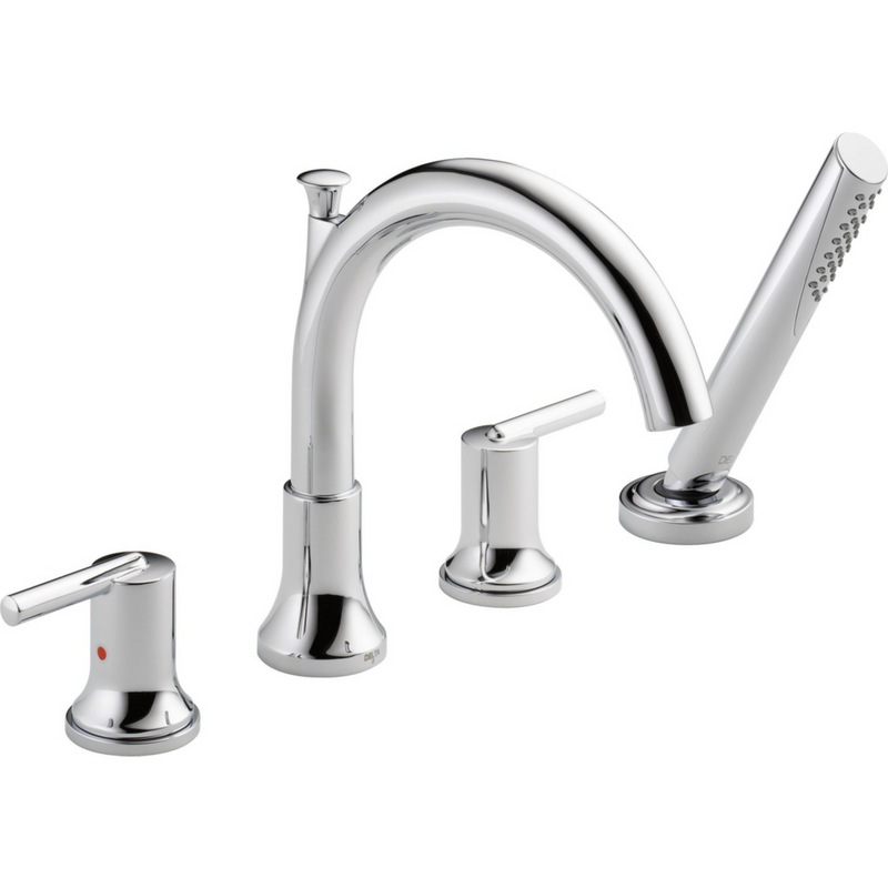 Delta TRINSIC Roman Tub w/ Hand Shower Trim - Chrome