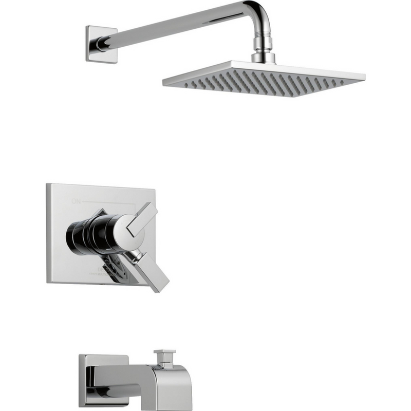 Delta VERO Monitor 17 Series Tub and Shower Trim - Chrome