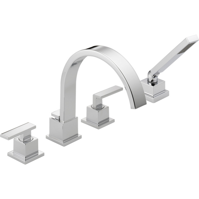 Delta VERO Roman Tub With Hand Shower Trim