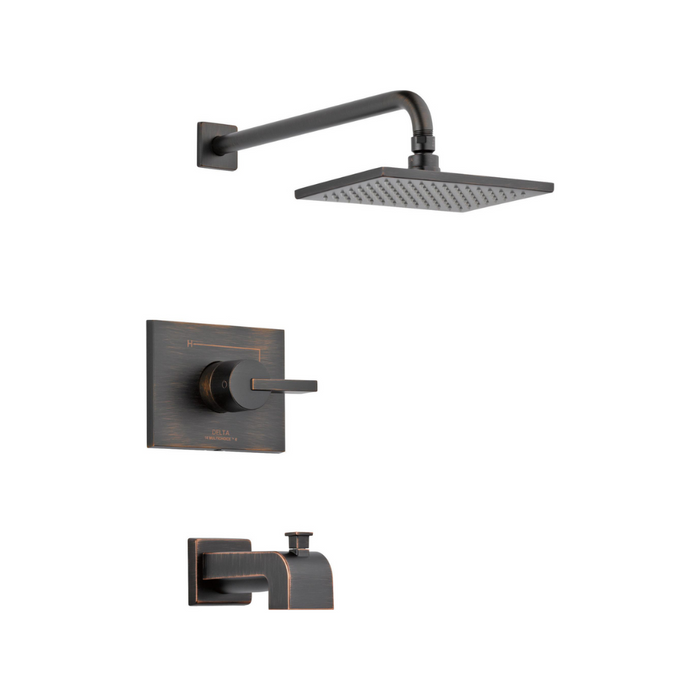 Delta Vero Monitor® 14 Series Tub and Shower Trim (Valve Sold Separately)