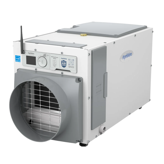 Aprilaire E100W Dehumidifier, Wi-Fi Enabled 80 Pints/day for CrawlSpaces & Basements