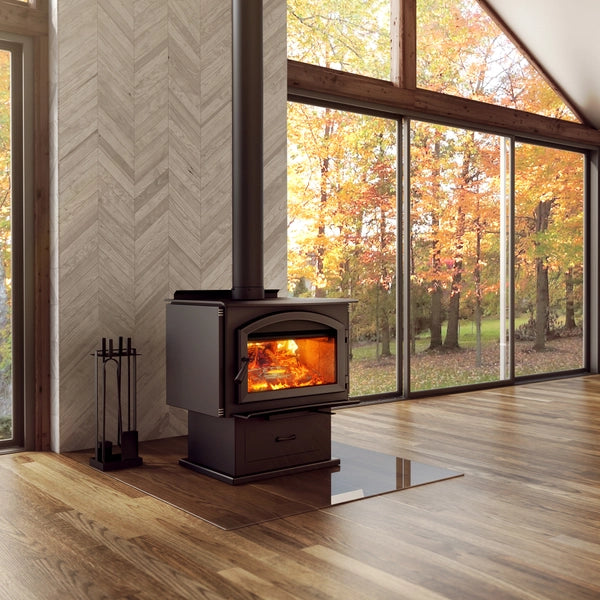 Enerzone Solution 3.5 Wood Burning Stove With Blower