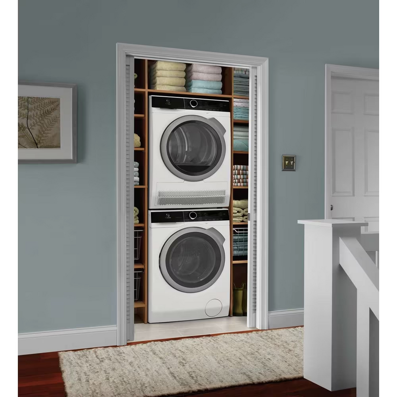 Electrolux 24" Compact Front Load Dryer - Ventless, Energy Star Certified, 4.0 Cu.ft. ELFE422CAW