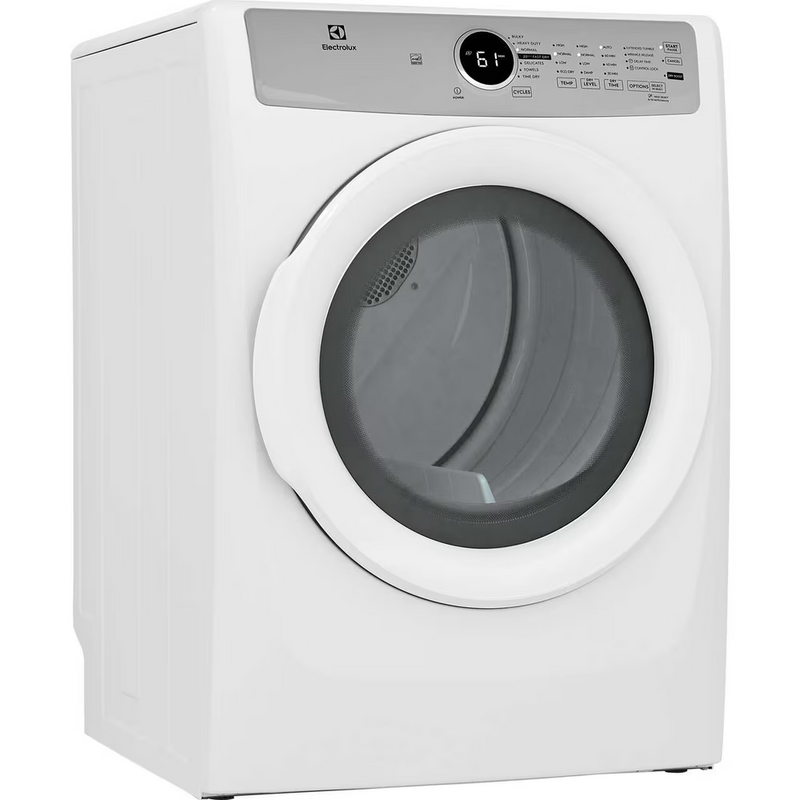 Electrolux Front Load Electric Dryer – 8.0 Cu. Ft. ELFE733CAW