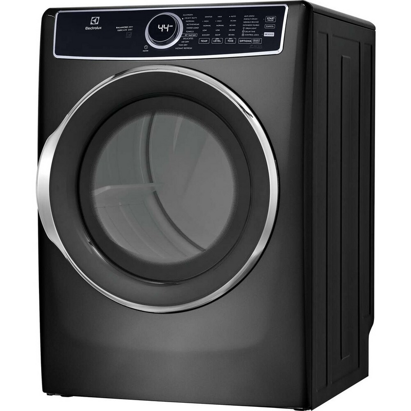 Electrolux Front Load Perfect Steam™ Electric Dryer with Predictive Dry™ and Instant Refresh – 8.0 Cu. Ft. ELFE753CAT