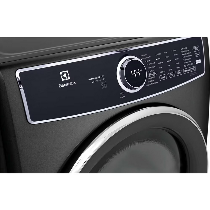 Electrolux Front Load Perfect Steam™ Electric Dryer with Predictive Dry™ and Instant Refresh – 8.0 Cu. Ft. ELFE753CAT