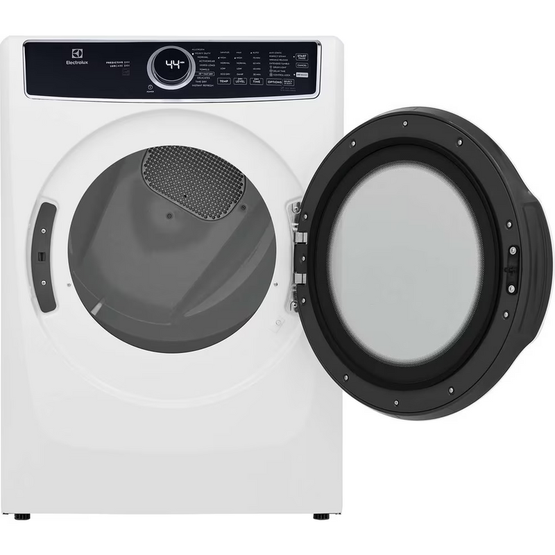 Electrolux Front Load Perfect Steam™ Electric Dryer with Predictive Dry™ and Instant Refresh – 8.0 Cu. Ft. ELFE753CAW