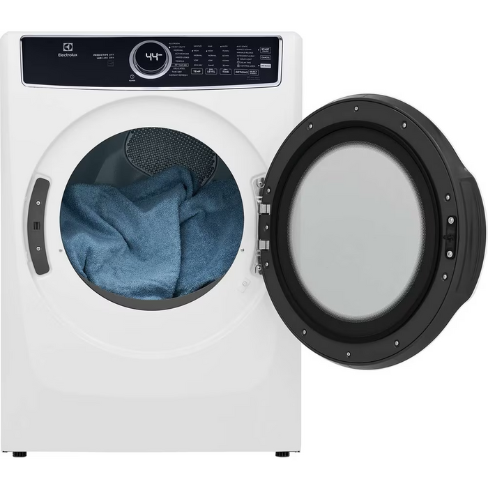 Electrolux Front Load Perfect Steam™ Electric Dryer with Predictive Dry™ and Instant Refresh – 8.0 Cu. Ft. ELFE753CAW