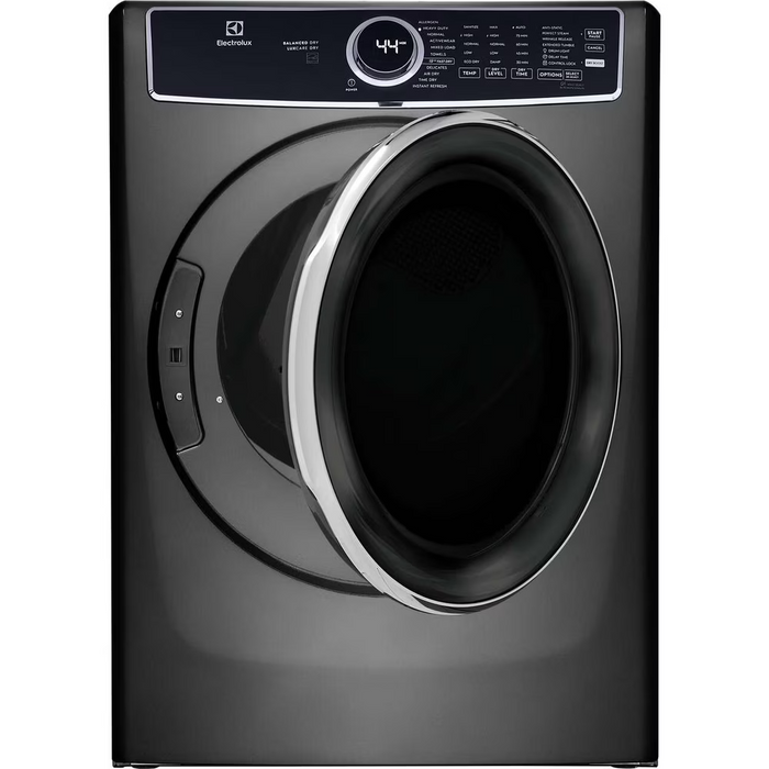 Electrolux Front Load Perfect Steam™ Electric Dryer with Balanced Dry™ and Instant Refresh – 8.0 Cu. Ft. ELFE763CAT