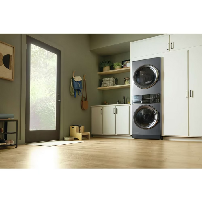 Electrolux Laundry Tower™ Single Unit Front Load 5.2 Cu. Ft. I.E.C Washer and 8 Cu. Ft. Electric Dryer ELTE760CAT