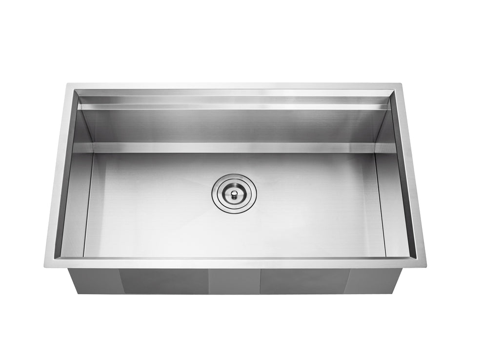 Agua Canada EMPIRE Single Bowl 32’’X19’’ Undermount Kitchen Sink With Accessories