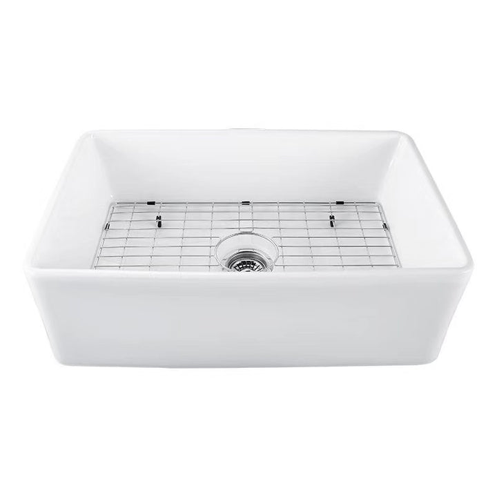 Agua Canada ENVIE 1 Bowl 30X19 Reversible Apron-Front Kitchen Sink