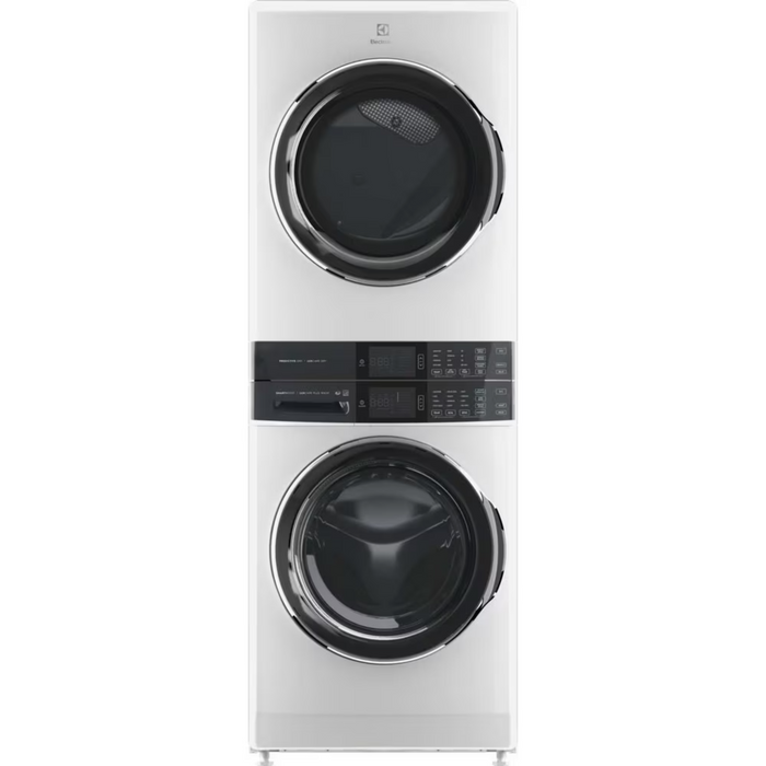 Electrolux Laundry Tower™ Single Unit Front Load 5.2 Cu. Ft. I.E.C Washer and 8 Cu. Ft. Electric Dryer ELTE760CAW