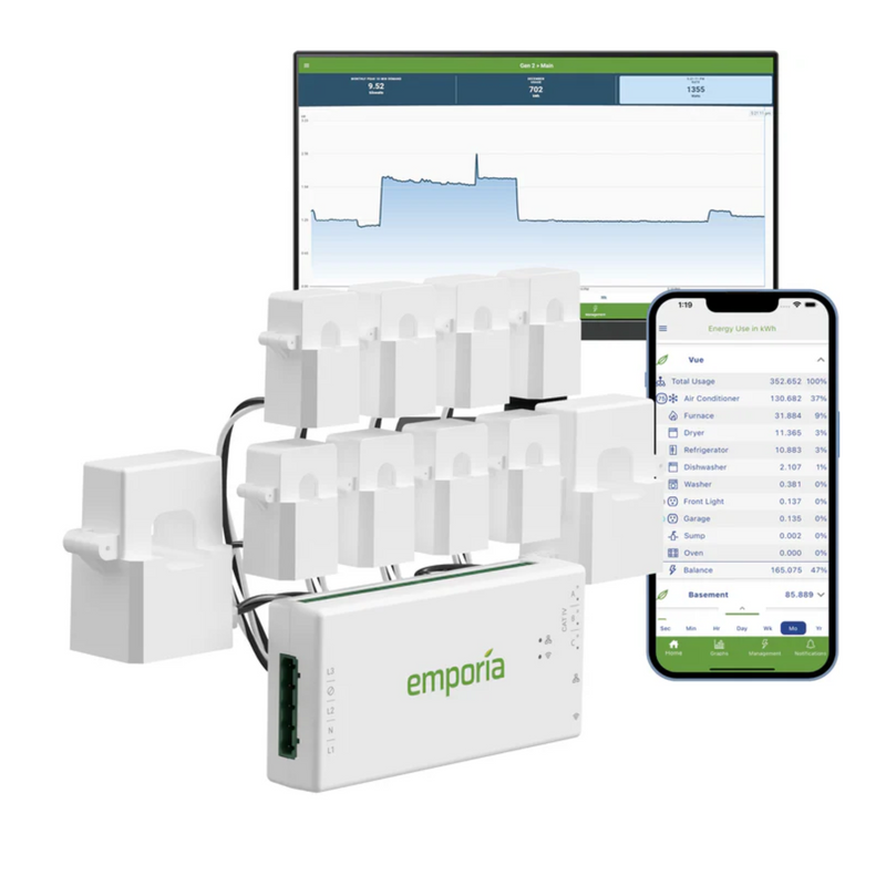 Emporia Vue 3 Energy Management Hub & Monitor