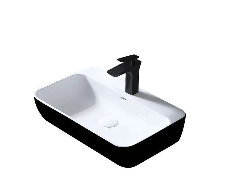 Agua Canada FALCON 15’’X23’’ Rectangular Solid Surface Vessel Sink