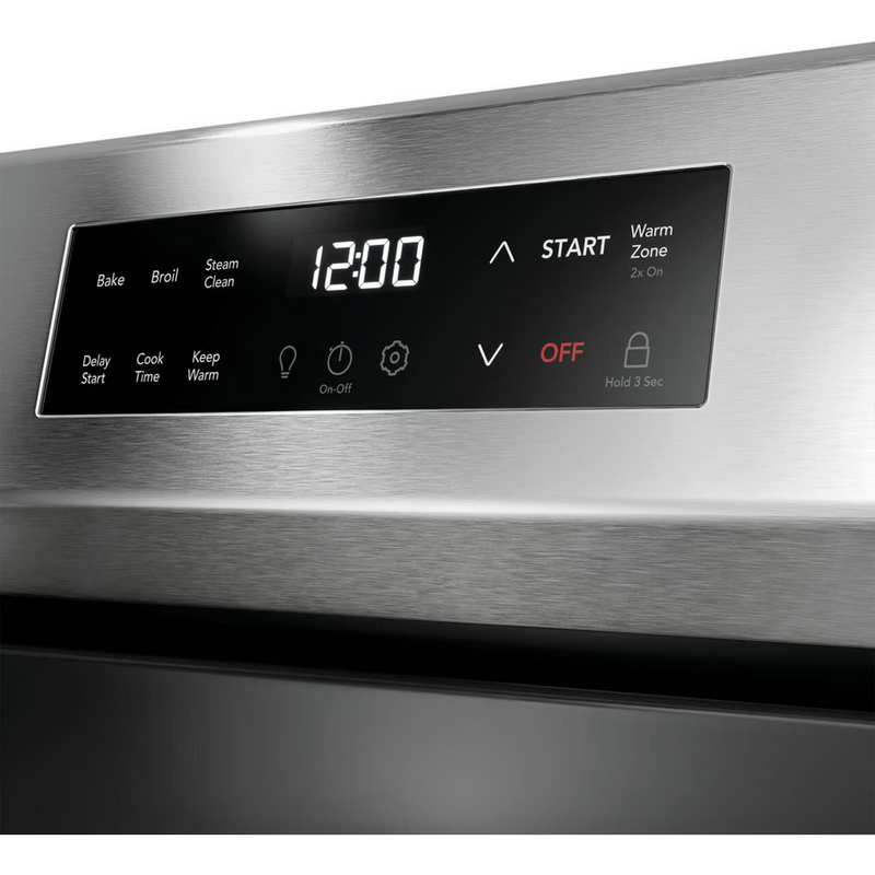 Frigidaire 30" Electric Range with the EvenTemp™ FCRE306CAS