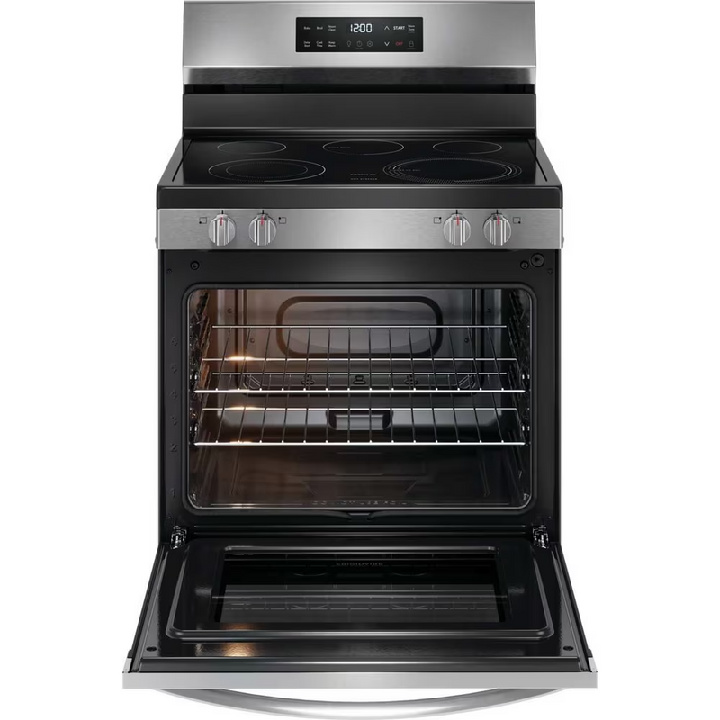 Frigidaire 30" Electric Range with the EvenTemp™ FCRE306CAS