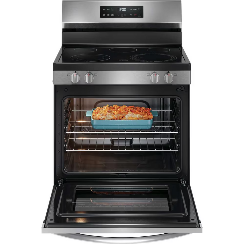 Frigidaire 30" Electric Range with the EvenTemp™ FCRE306CAS