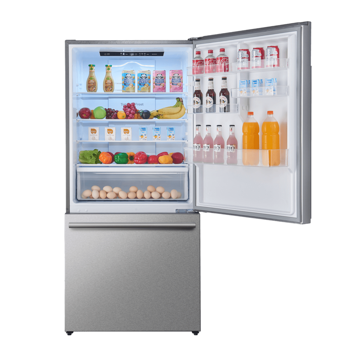 Forno Espresso MILANO 31" Right Swing 17.2 cu.ft. Stainless Steel Refrigerator with bottom Freezer - FFFFD1785-31S
