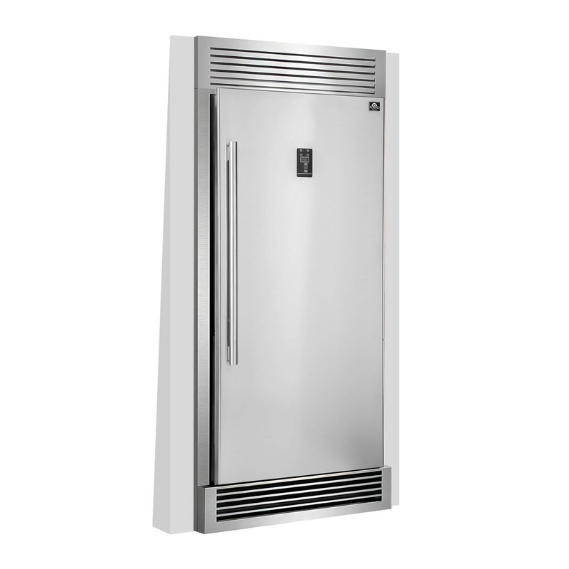 Forno RIZZUTO 32" Upright Convertible Freezer 13.8 cu.ft - FFFFD1933-32RS
