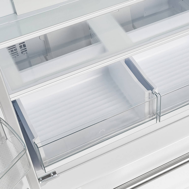 Forno MOENA 36" French Door 19.2 cu.ft. White Refrigerator - FFRBI1820-36WHT