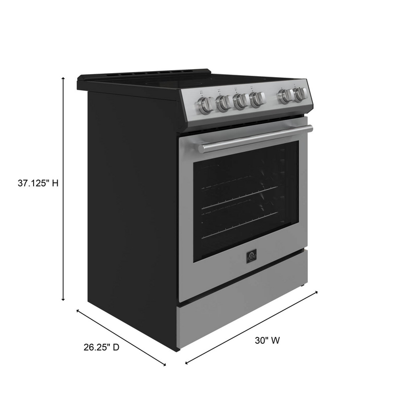 Forno LEONARDO 30" Electric Range - FFSEL6012-30