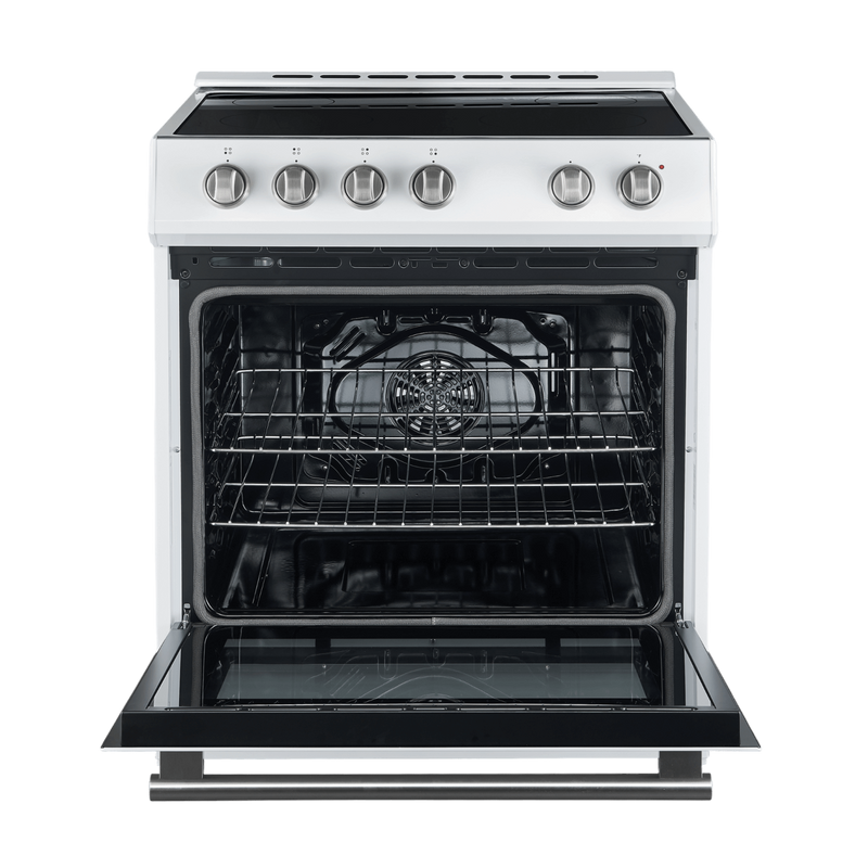 Forno LEONARDO 30" Electric Range in White - FFSEL6012-30WHT