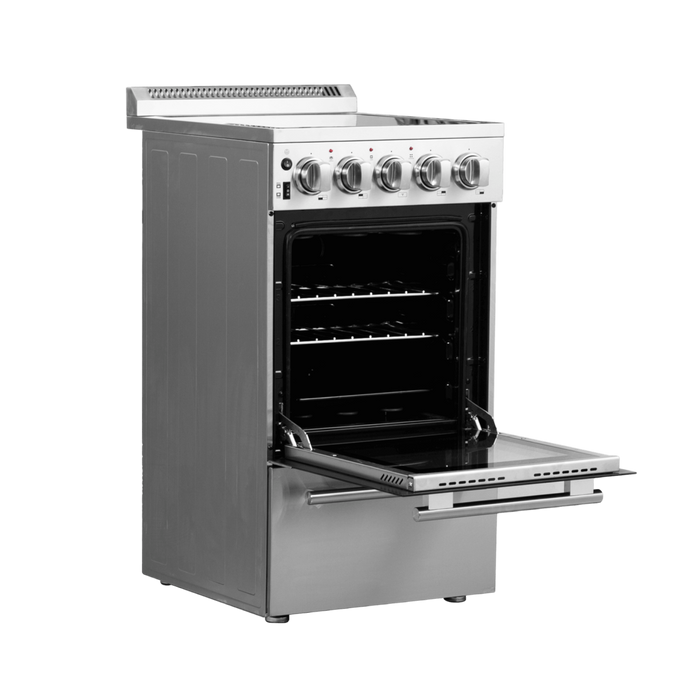 Forno PALLERANO 20" Freestanding Electric Range - FFSEL6052-20
