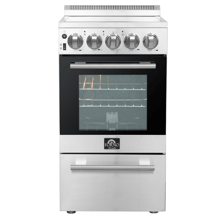Forno PALLERANO 20" Freestanding Electric Range - FFSEL6052-20