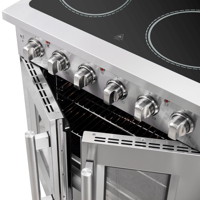 Forno GALIANO 36" Freestanding French Door Electric Range - FFSEL6917-36