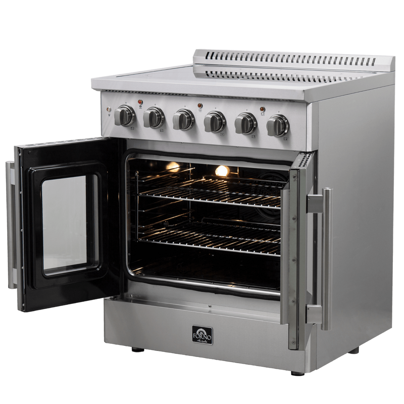 Forno GALIANO 30" Freestanding French Door Electric Range - FFSEL6917-30