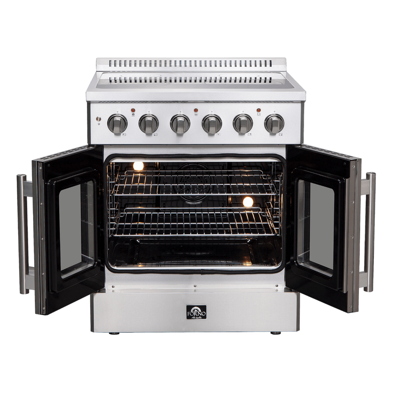 Forno GALIANO 30" Freestanding French Door Electric Range - FFSEL6917-30